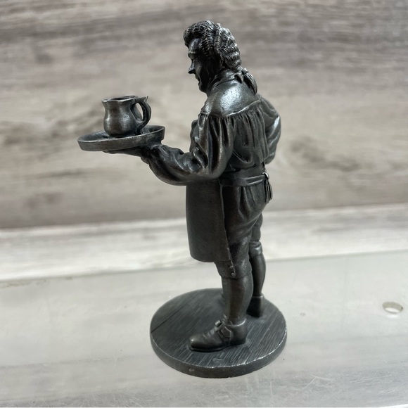"The Innkeeper" Franklin Mint People of Colonial America Pewter Figurine 1975 - Picture 4 of 6